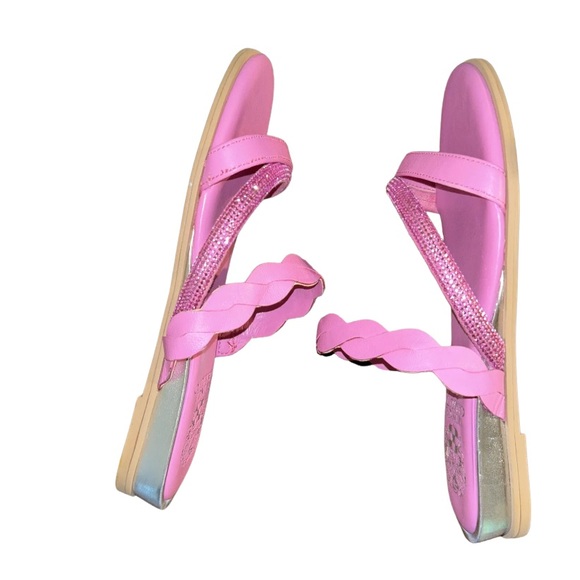 New Vince Camuto Aruelle Leather
Jeweled Sandal - Picture 3 of 5